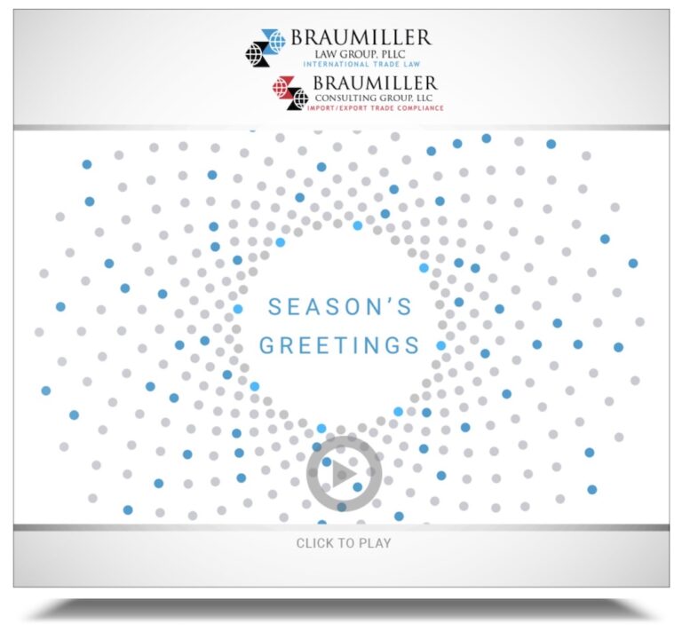 Season's Greetings Braumiller Consulting Group