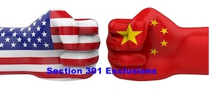 Section 301 Exclusions