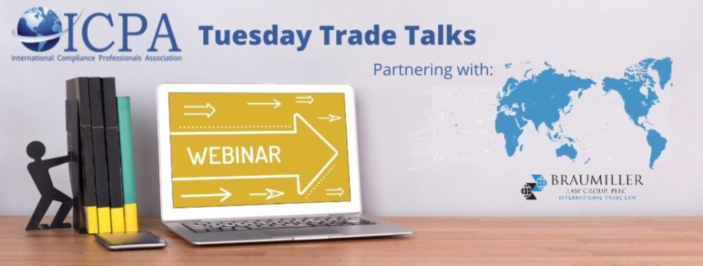 ICPA Tuesday Trade Talks
