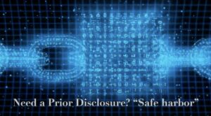 Trade Compliance | Prior Disclosure