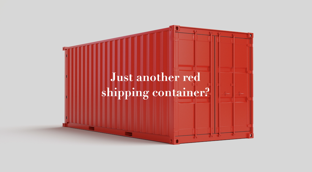 shipping container